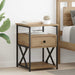 Nattbordskap Artisan Eik 40 x 42 x 55 cm Konstruert tre