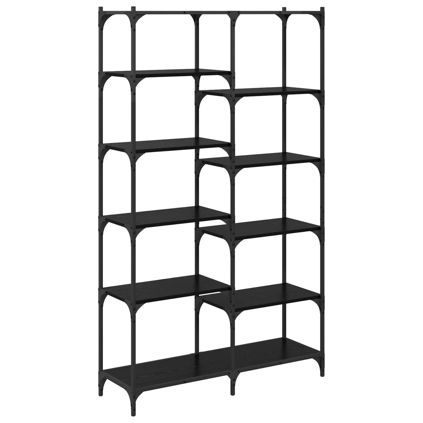 Bokhylle Svart eik 100 x 32 x 170 cm Konstruert tre