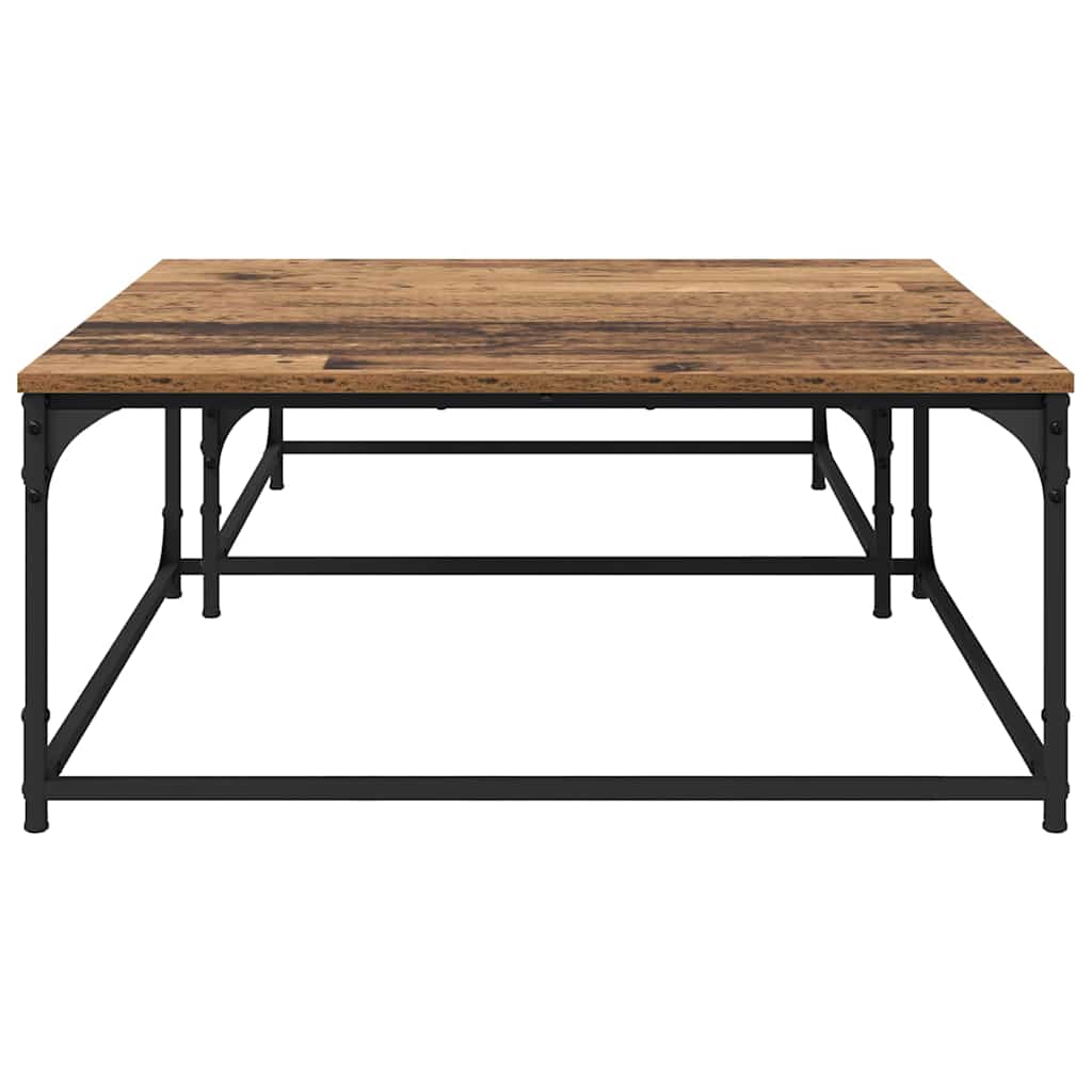 Kaffebord 2 pcs Gamle tre Konstruert tre