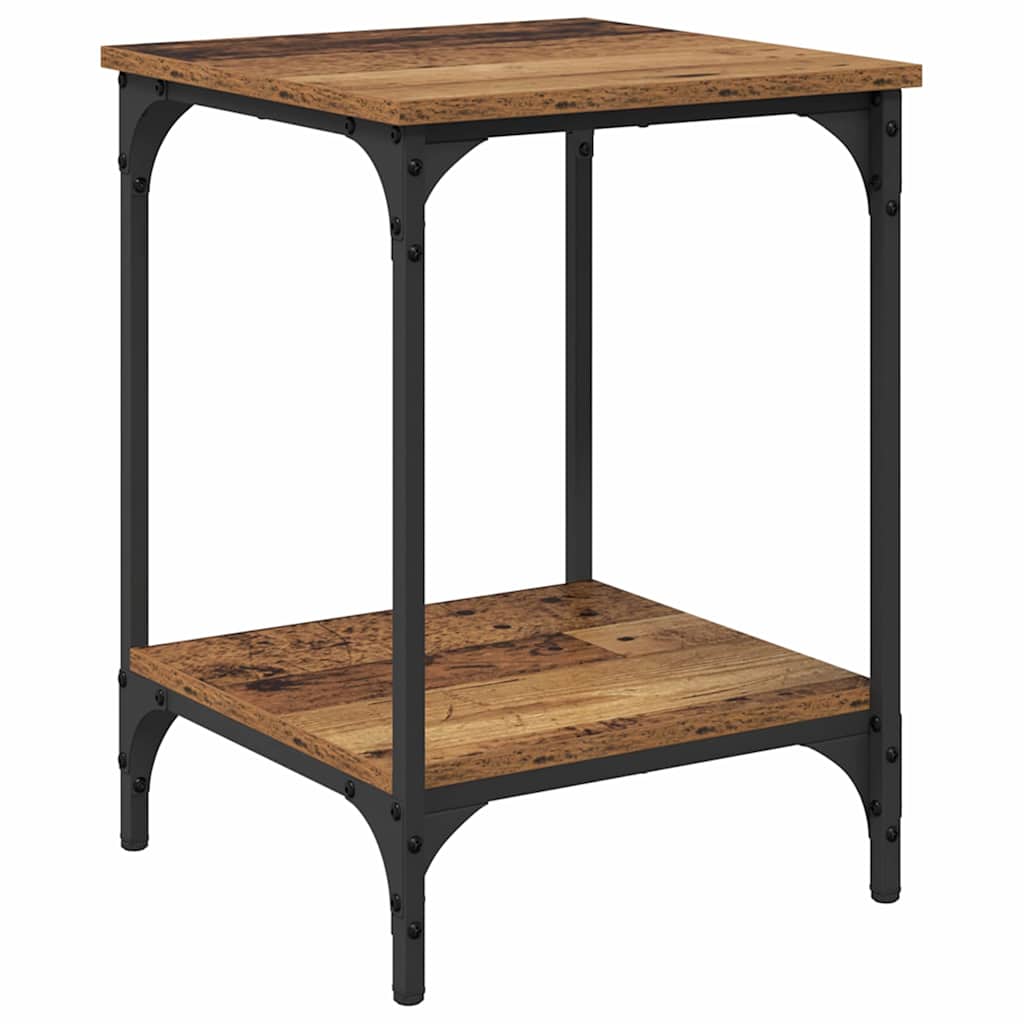 Kaffebord Gamle tre 40 x 40 x 55 cm Konstruert tre