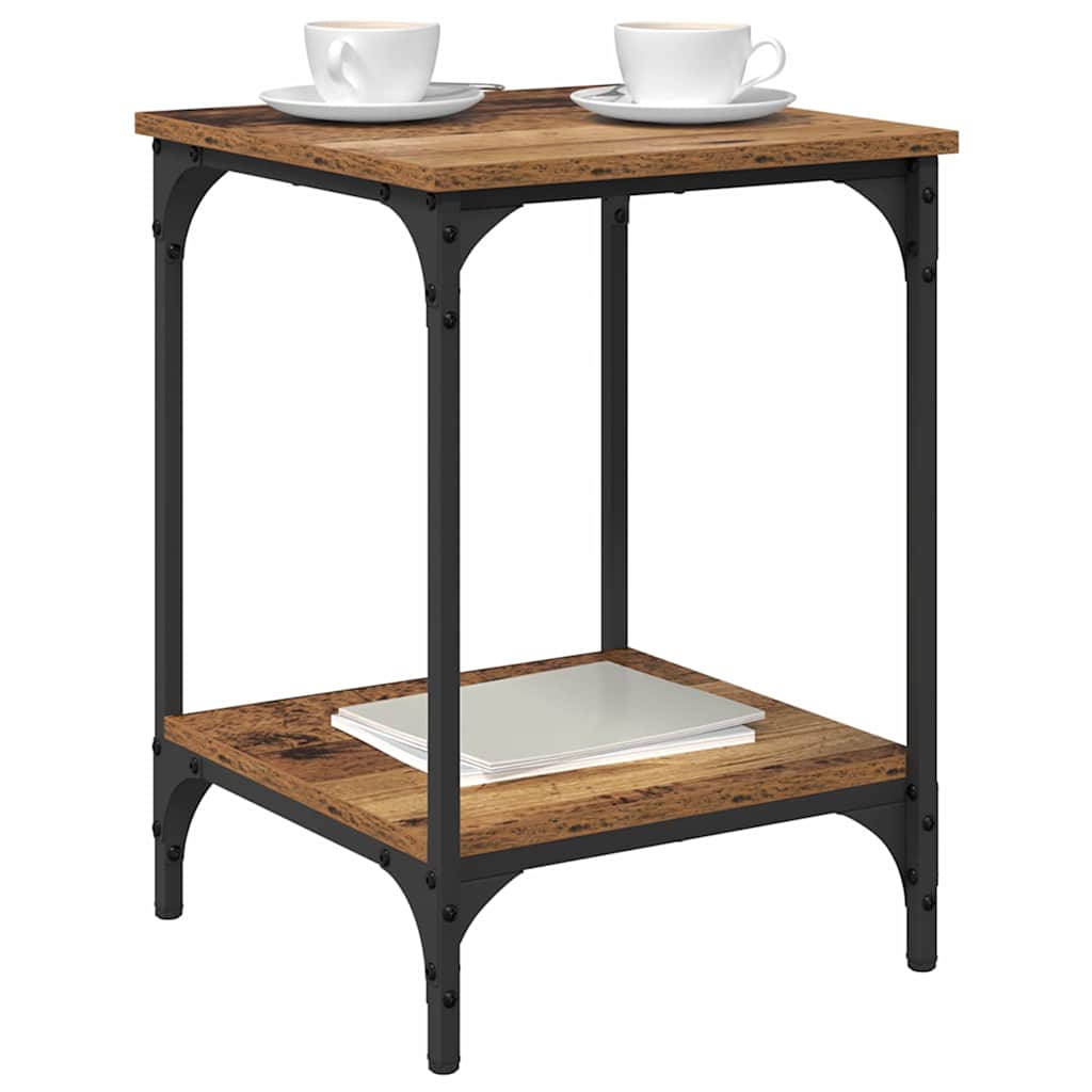 Kaffebord Gamle tre 40 x 40 x 55 cm Konstruert tre