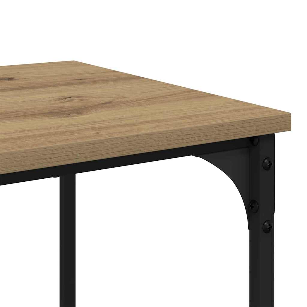 Kaffebord Artisan Eik 40 x 40 x 55 cm Konstruert tre
