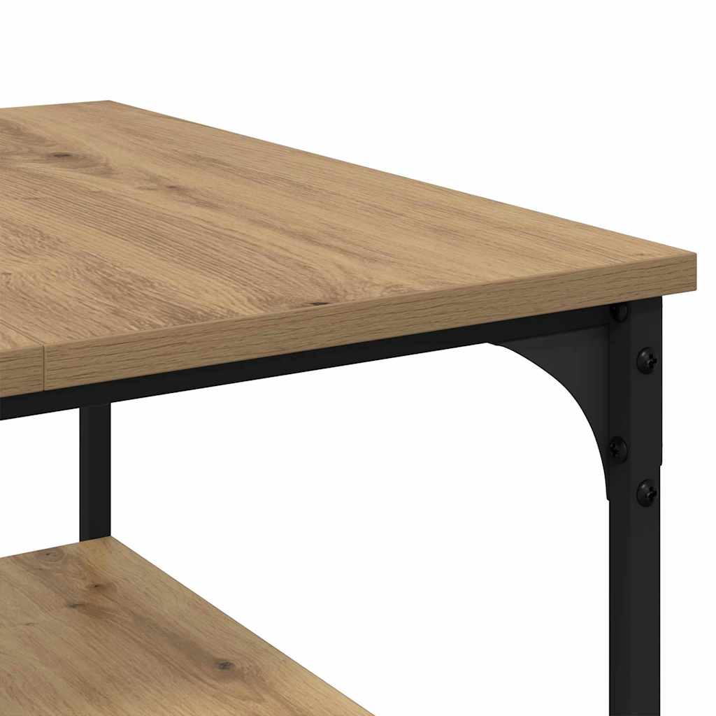 Kaffebord Artisan Eik 55 x 55 x 40 cm Konstruert tre