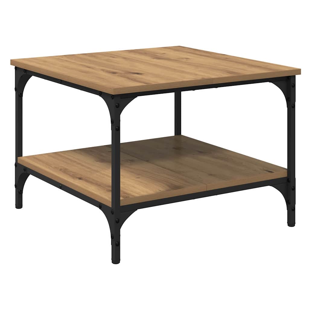 Kaffebord Artisan Eik 55 x 55 x 40 cm Konstruert tre