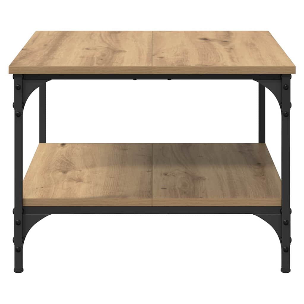 Kaffebord Artisan Eik 55 x 55 x 40 cm Konstruert tre