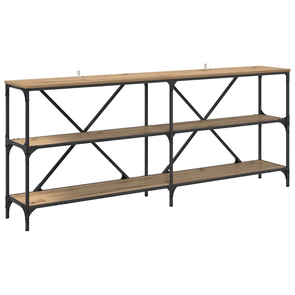 Konsollbord Artisan Eik 180 x 30 x 75 cm Konstruert tre