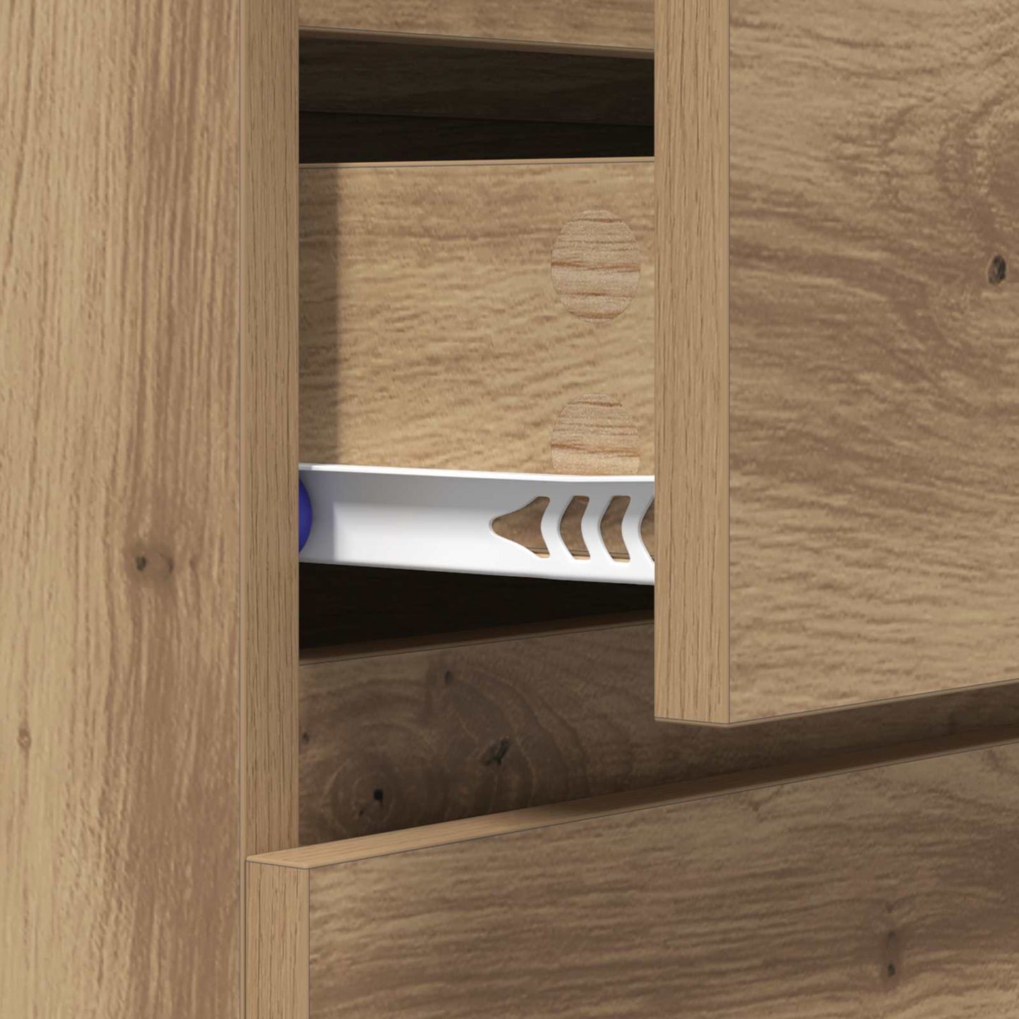 Serviesskap Artisan Eik 60 x 35 x 70 cm Konstruert tre