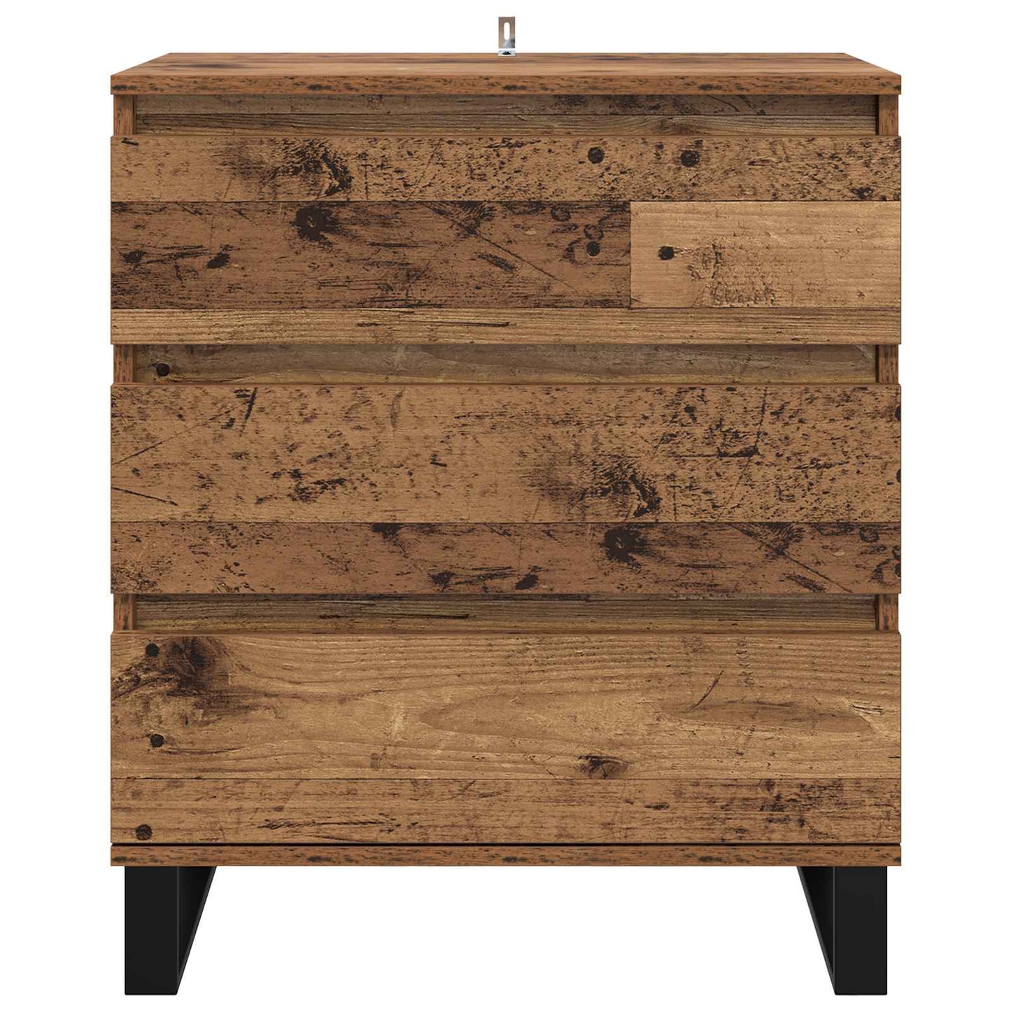 Serviesskap med skuff Gamle tre 60 x 35 x 70 cm Konstruert tre