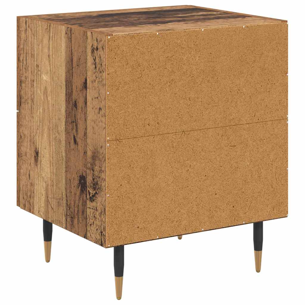 Nattbordskap Gammelt tre 40 x 35 x 47,5 cm Konstruert tre