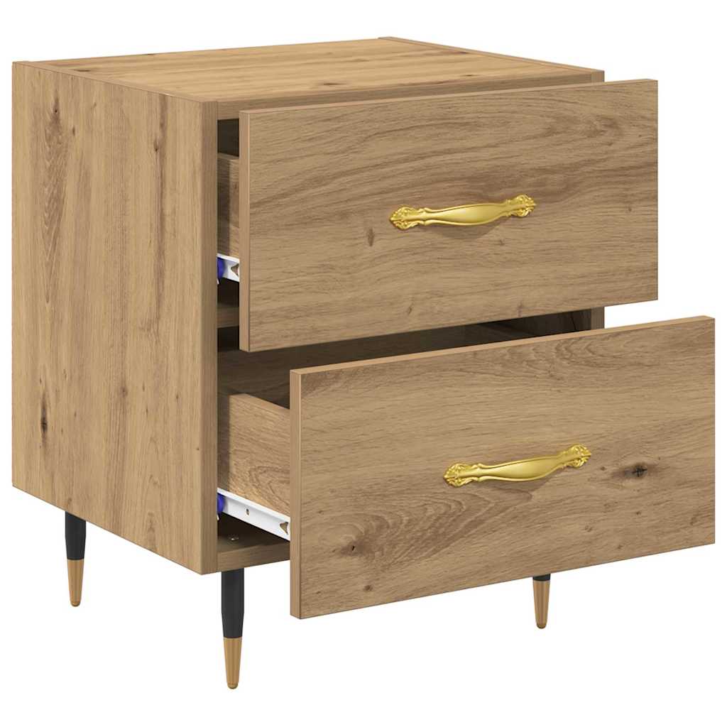 Nattbordskap Artisan Eik 40 x 35 x 47,5 cm Konstruert tre