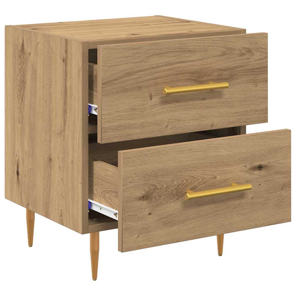 Nattbordskap Artisan Eik 40 x 35 x 47,5 cm Konstruert tre