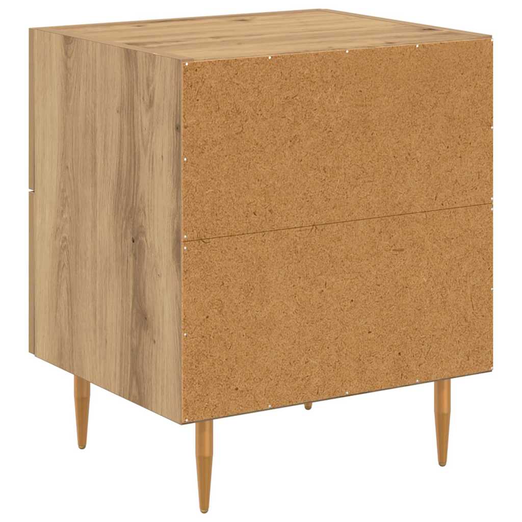 Nattbordskap Artisan Eik 40 x 35 x 47,5 cm Konstruert tre