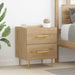 Nattbordskap 2 pcs Artisan Eik 40 x 35 x 47,5 cm Konstruert tre