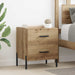 Nattbordskap Artisan Eik 40 x 35 x 47,5 cm Konstruert tre