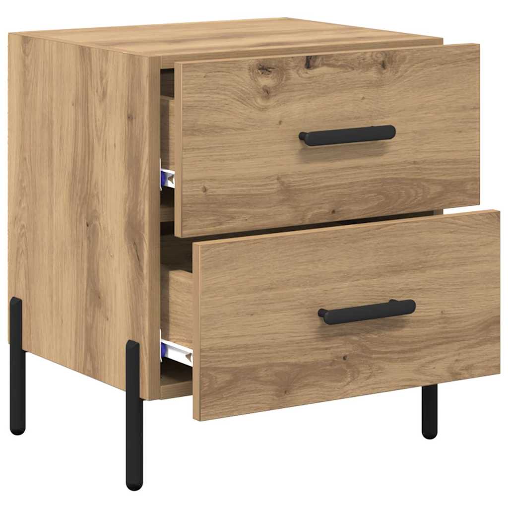 Nattbordskap Artisan Eik 40 x 35 x 47,5 cm Konstruert tre