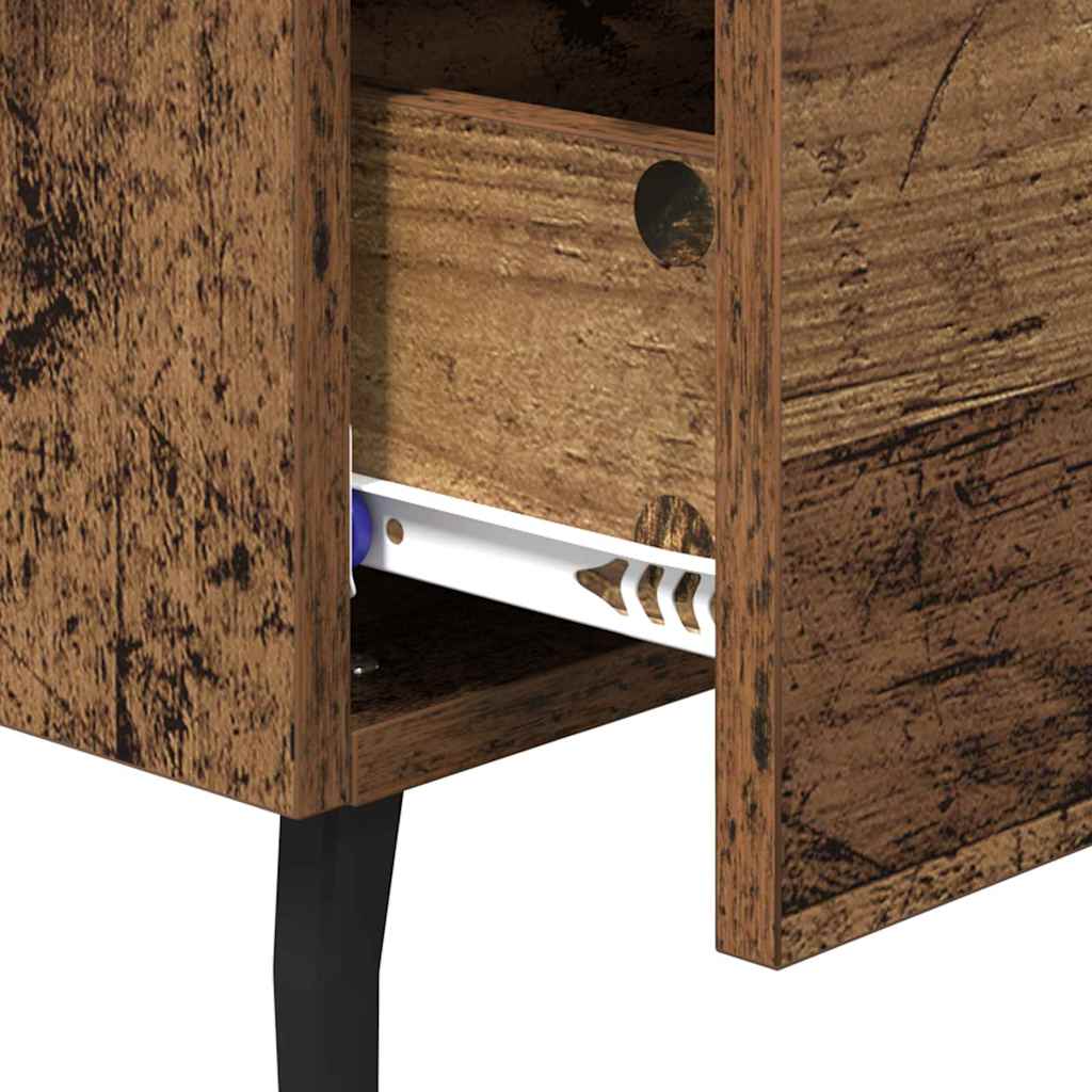 Nattbordskap Gammelt tre 40 x 35 x 47,5 cm Konstruert tre