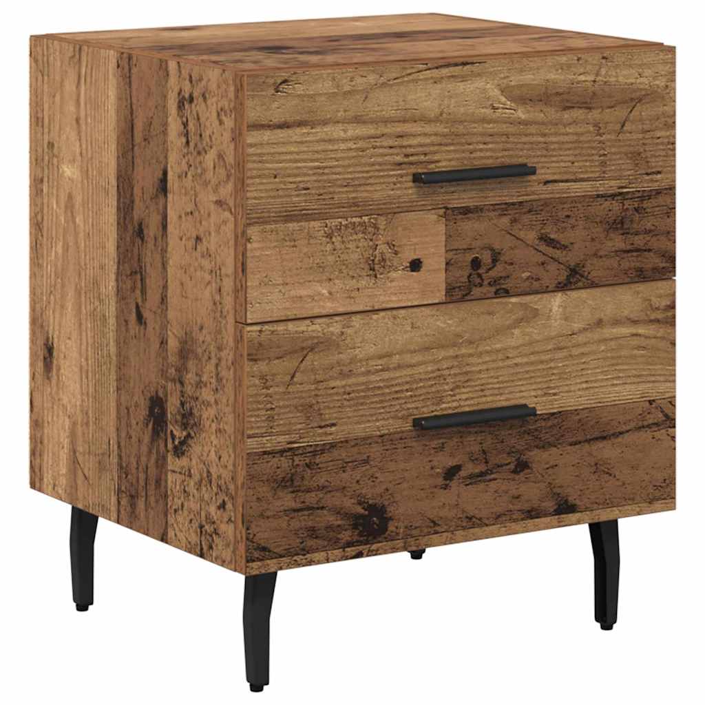 Nattbordskap Gammelt tre 40 x 35 x 47,5 cm Konstruert tre