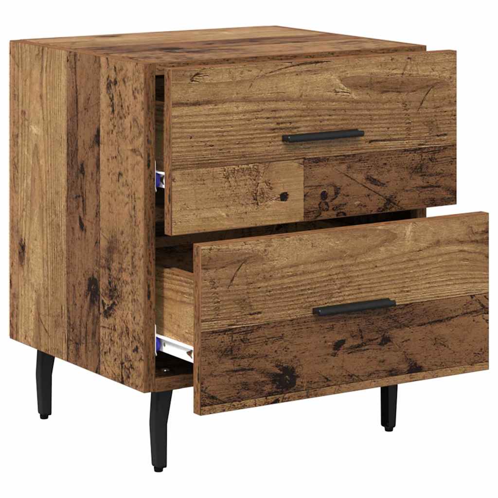 Nattbordskap Gammelt tre 40 x 35 x 47,5 cm Konstruert tre