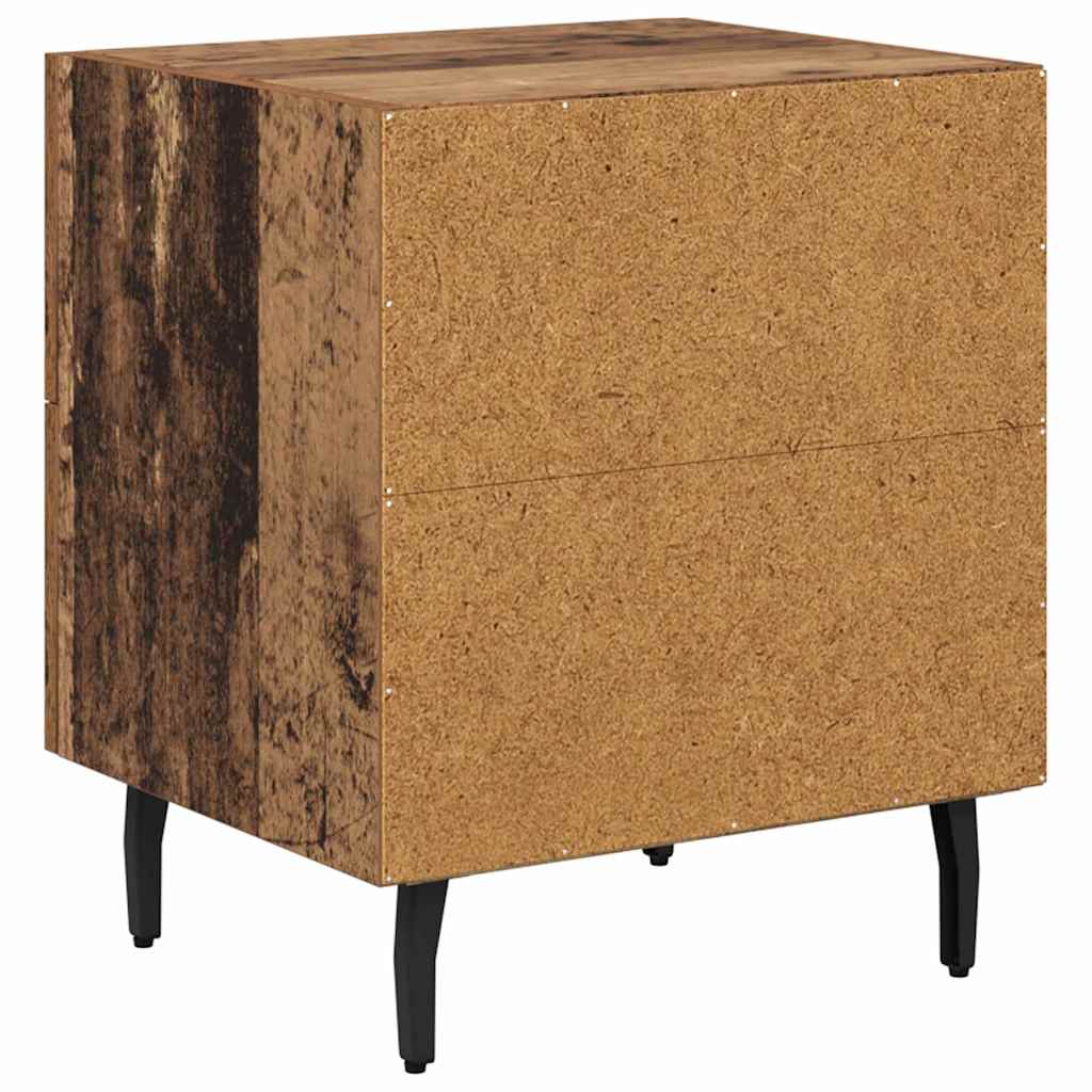 Nattbordskap Gammelt tre 40 x 35 x 47,5 cm Konstruert tre