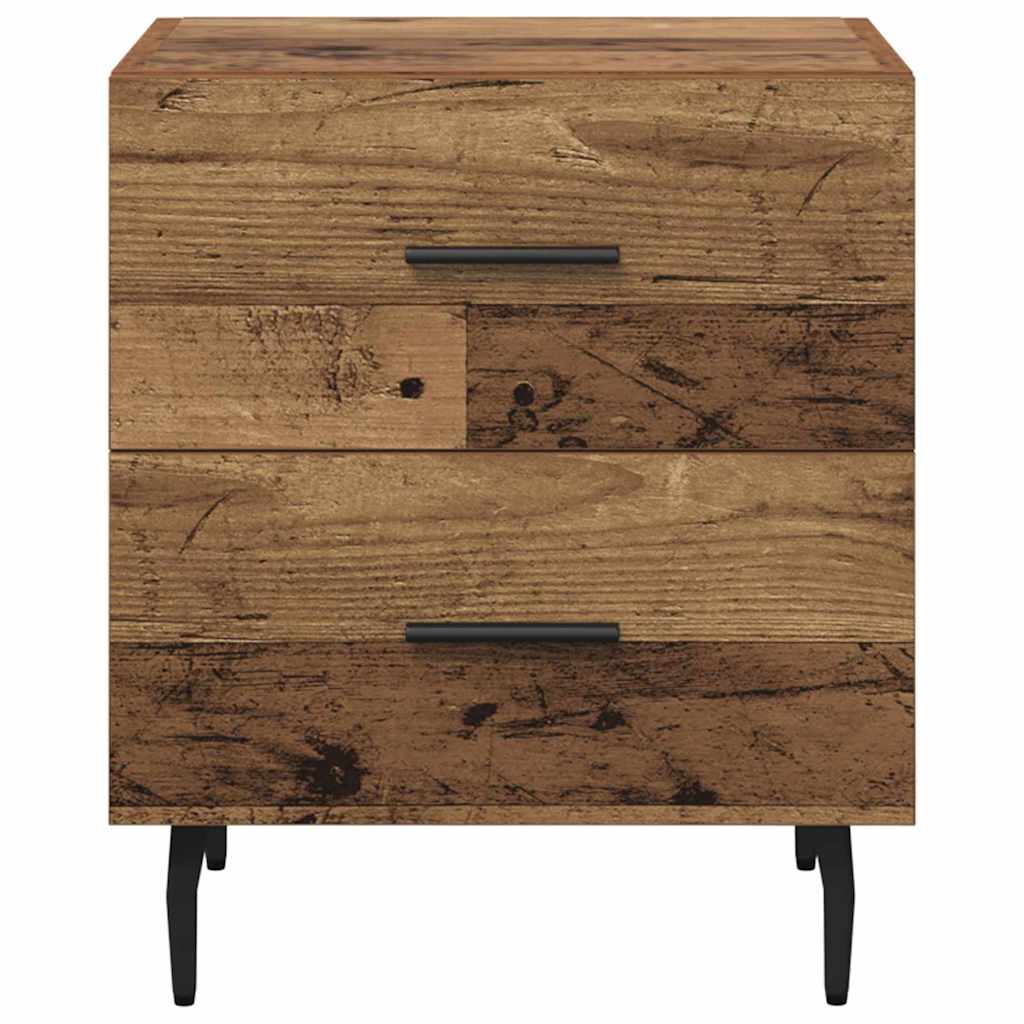 Nattbordskap Gammelt tre 40 x 35 x 47,5 cm Konstruert tre