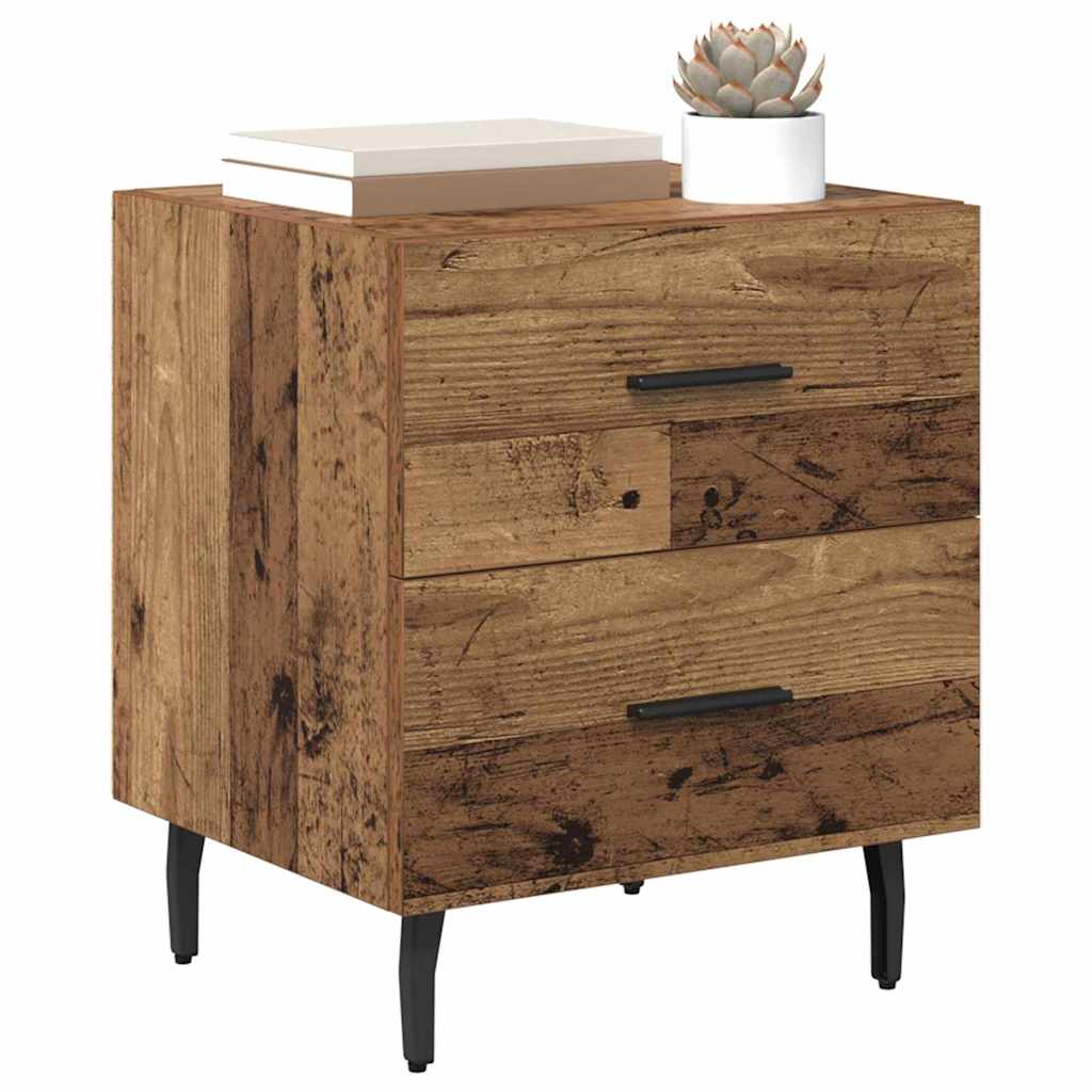 Nattbordskap Gammelt tre 40 x 35 x 47,5 cm Konstruert tre
