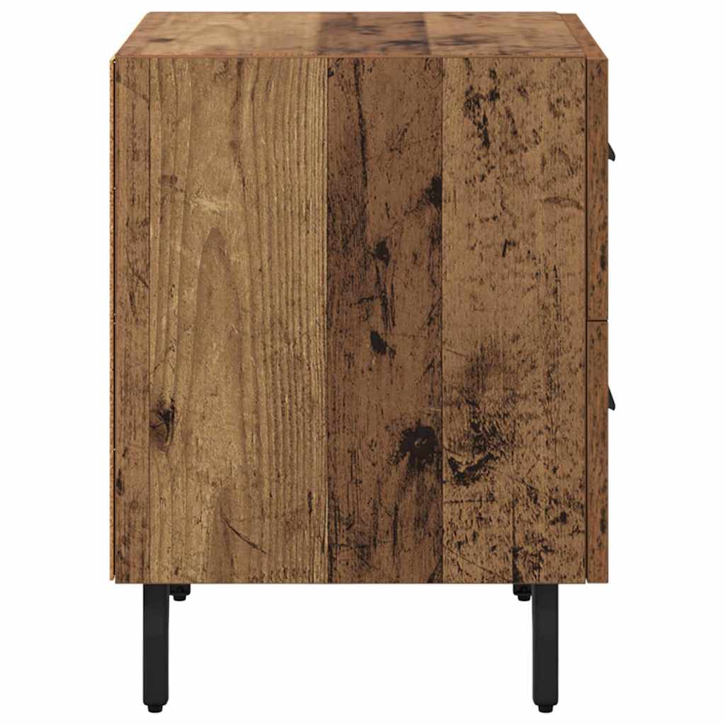 Nattbordskap Gammelt tre 40 x 35 x 47,5 cm Konstruert tre