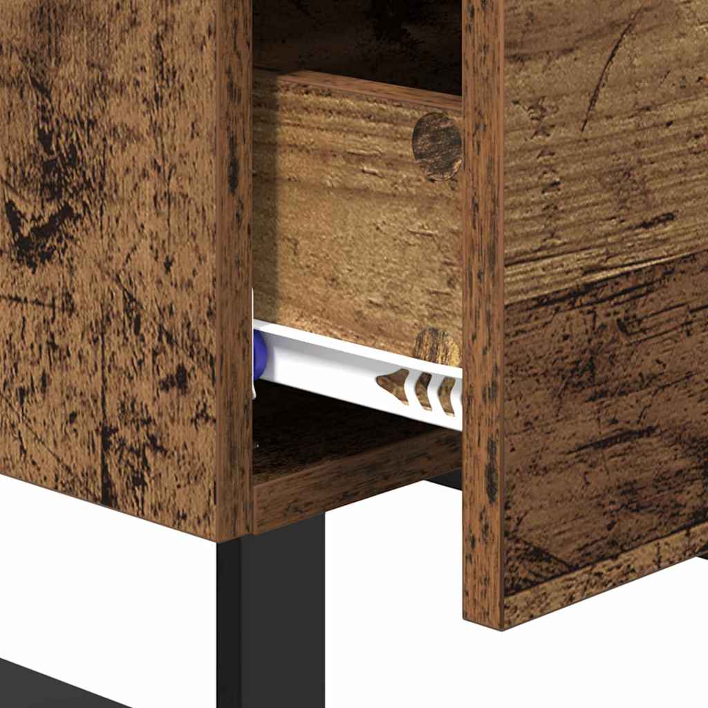 Nattbordskap Gammelt tre 40 x 35 x 47,5 cm Konstruert tre
