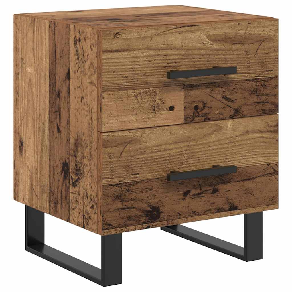 Nattbordskap Gammelt tre 40 x 35 x 47,5 cm Konstruert tre