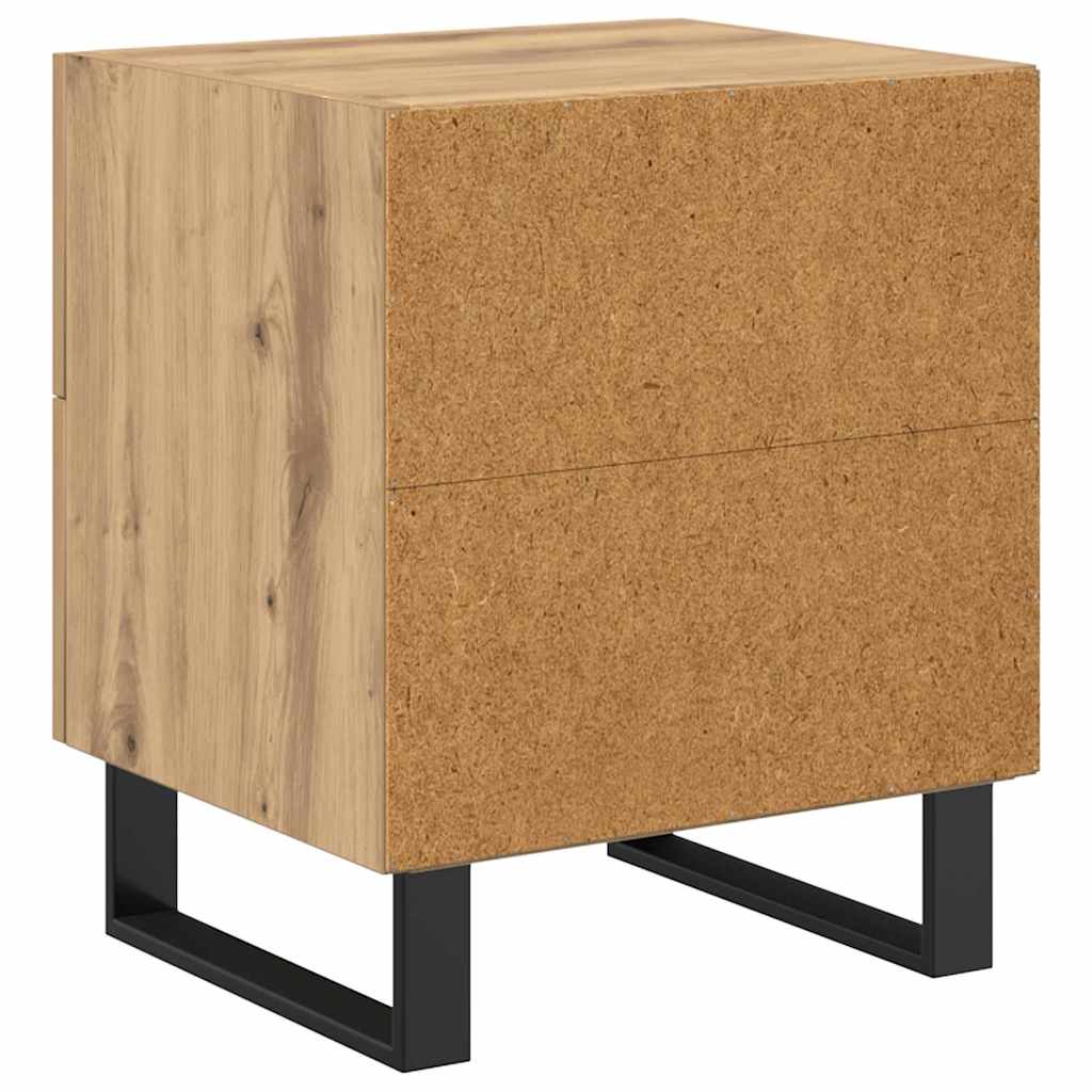 Nattbordskap Artisan Eik 40 x 35 x 47,5 cm Konstruert tre