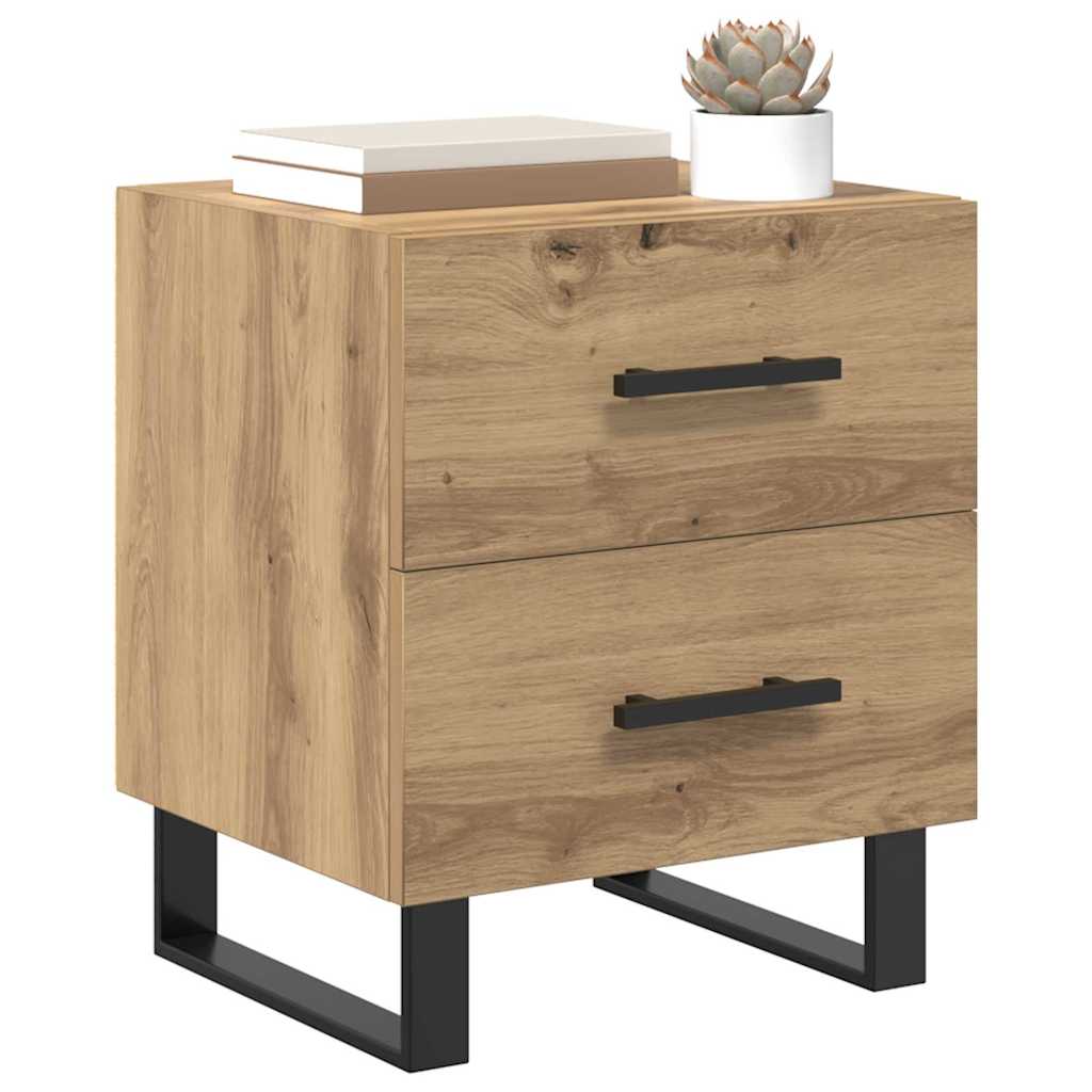 Nattbordskap Artisan Eik 40 x 35 x 47,5 cm Konstruert tre