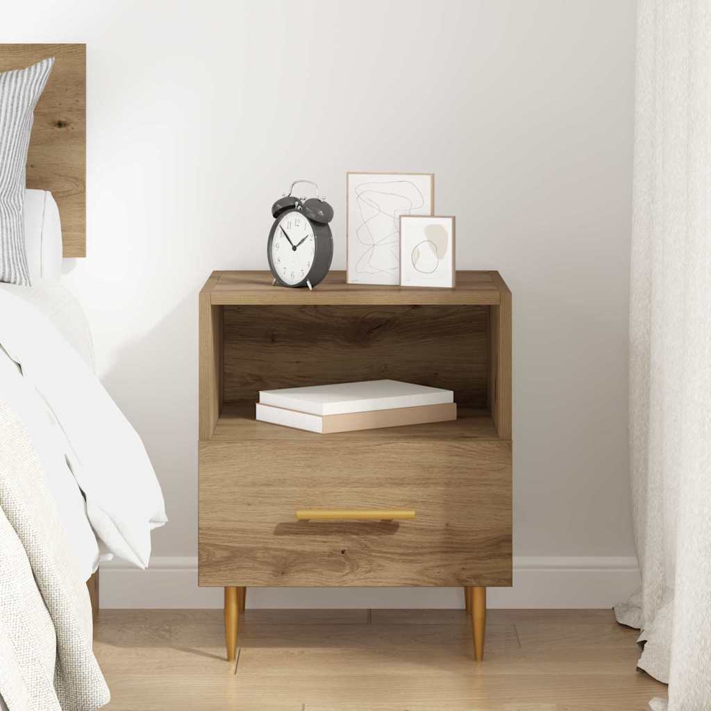 Nattbord Brun 40 x 35 x 47,5 cm Konstruert tre