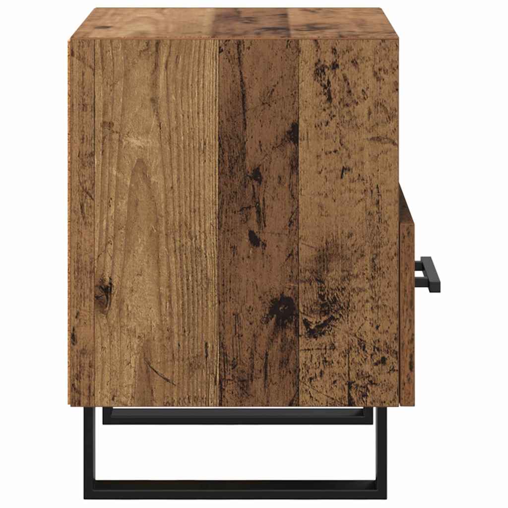 Nattbordskap Gammelt tre 40 x 35 x 47,5 cm Konstruert tre