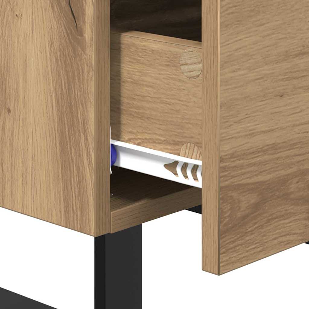 Nattbordskap Artisan Eik 40 x 35 x 47,5 cm Konstruert tre