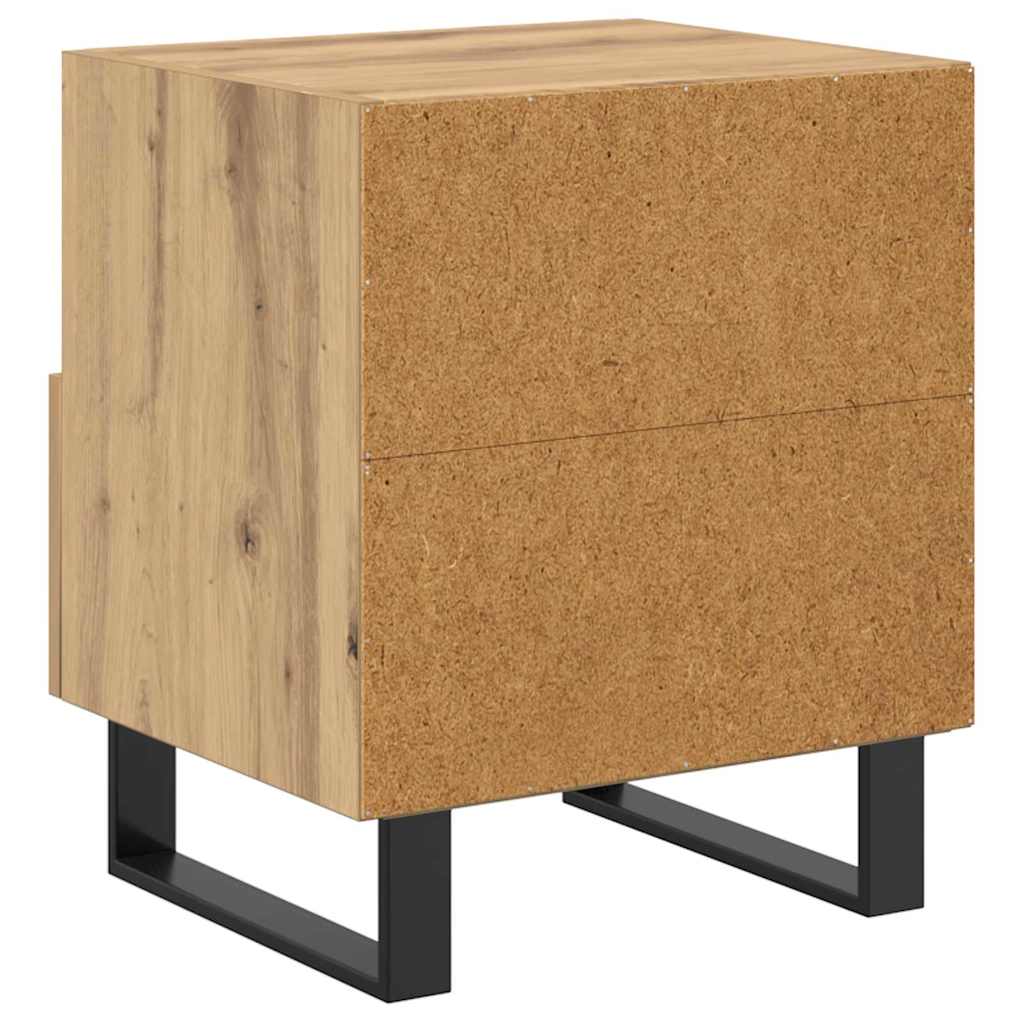 Nattbordskap Artisan Eik 40 x 35 x 47,5 cm Konstruert tre