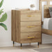 Nattbordskap Artisan Eik 40 x 40 x 66 cm Konstruert tre