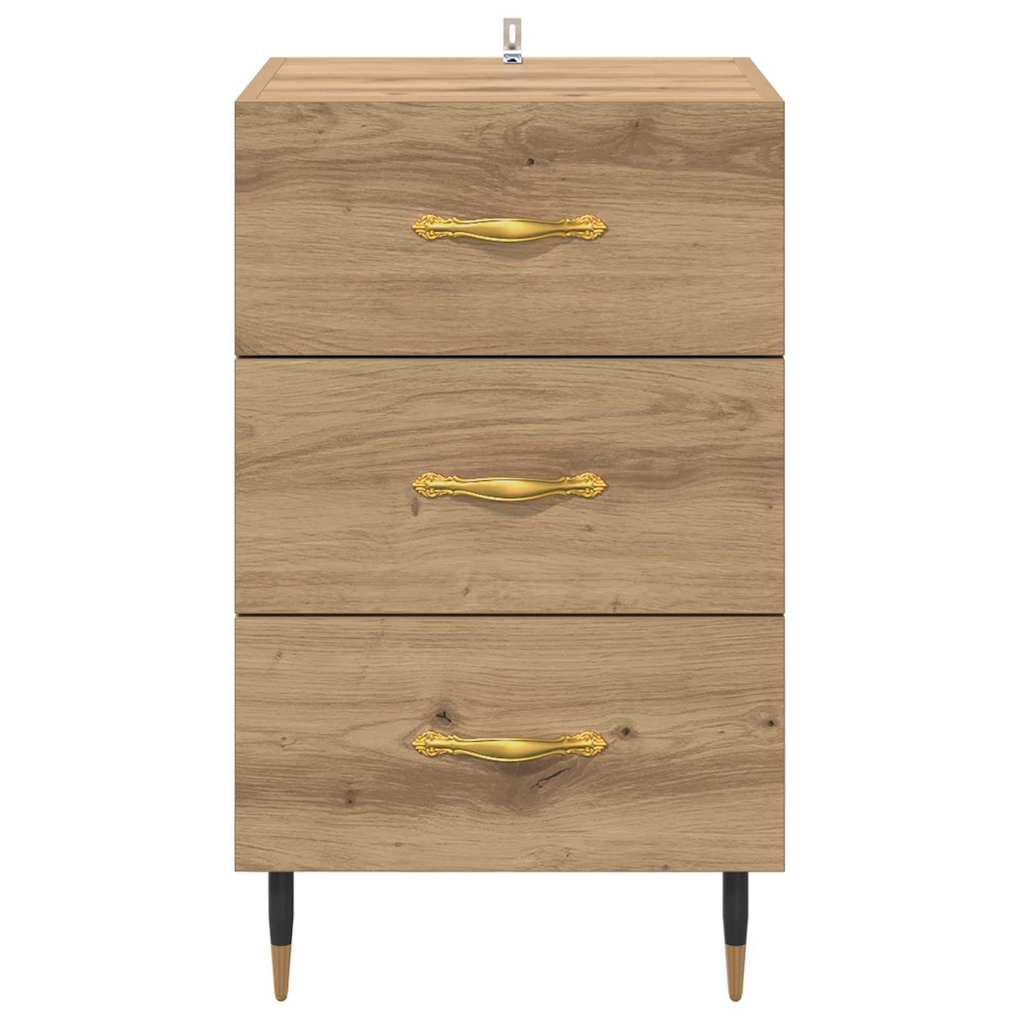 Nattbordskap Artisan Eik 40 x 40 x 66 cm Konstruert tre