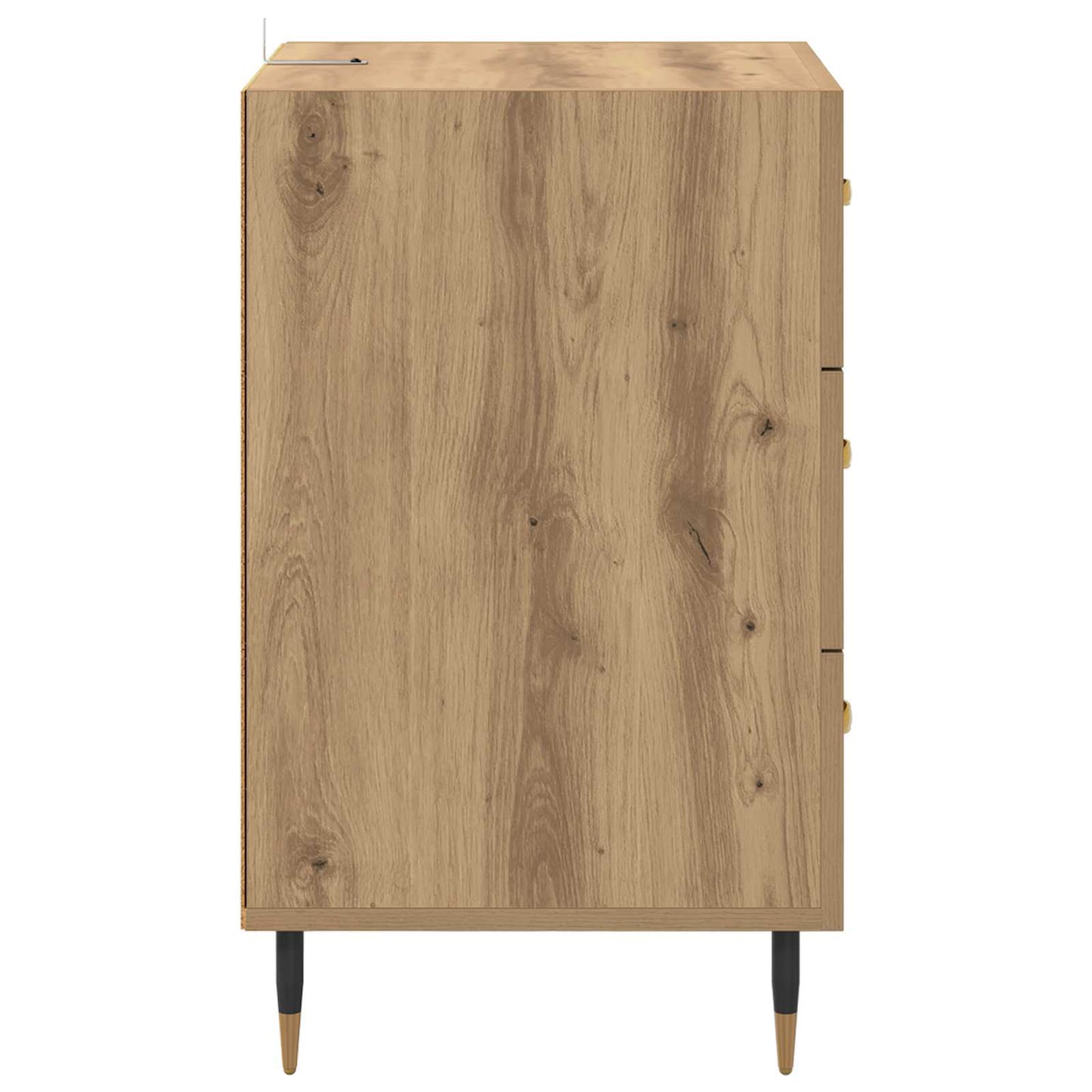 Nattbordskap Artisan Eik 40 x 40 x 66 cm Konstruert tre