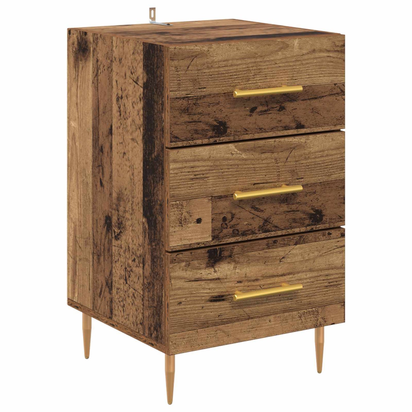Nattbordskap Gammelt tre 40 x 40 x 66 cm Konstruert tre