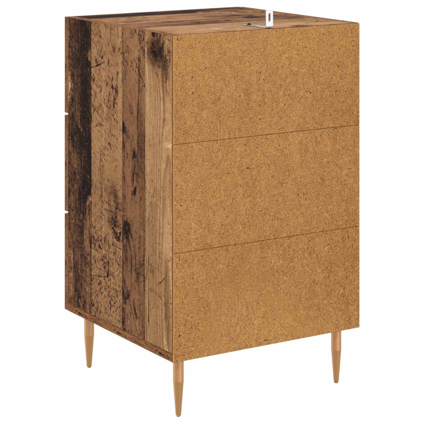 Nattbordskap Gammelt tre 40 x 40 x 66 cm Konstruert tre