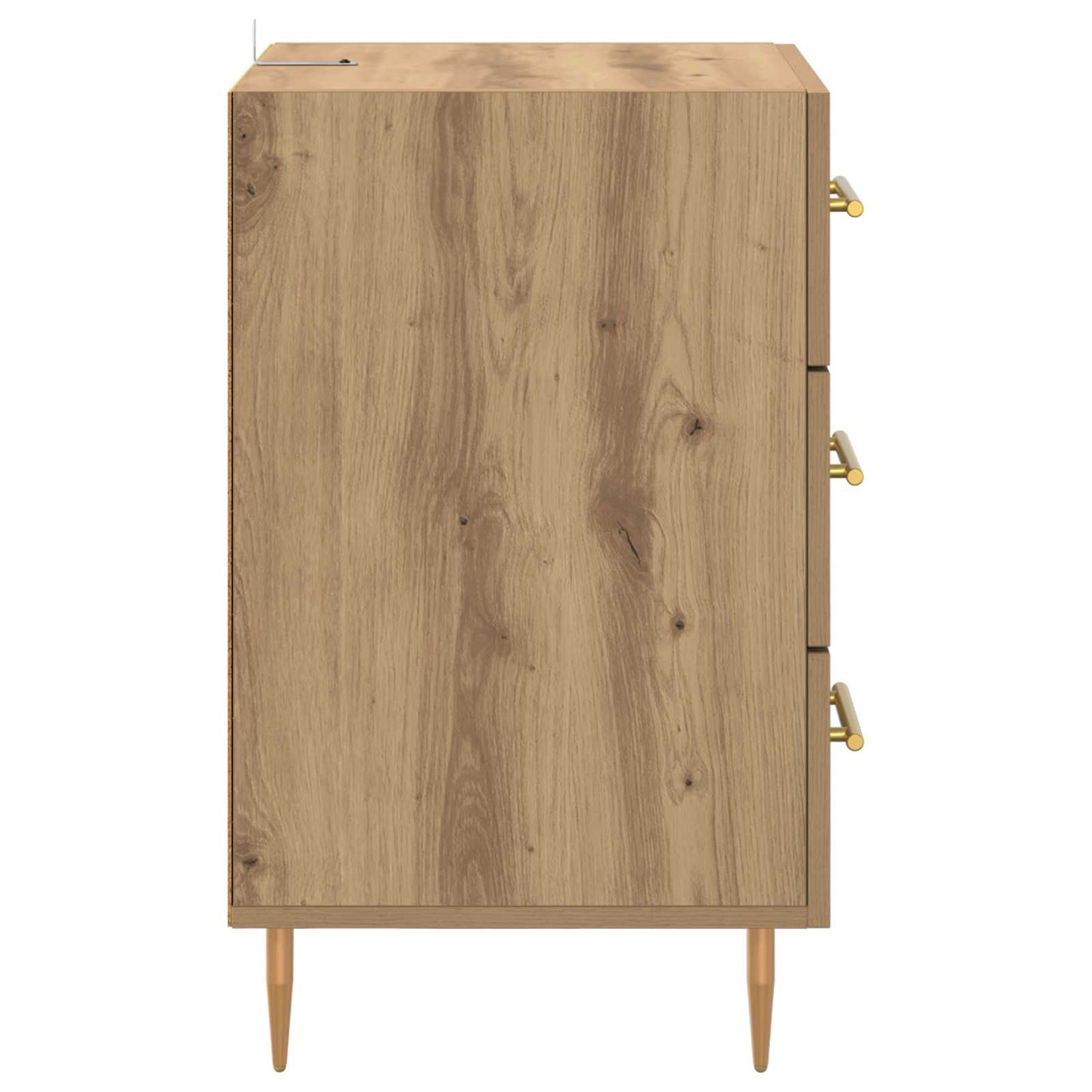 Nattbordskap Artisan Eik 40 x 40 x 66 cm Konstruert tre