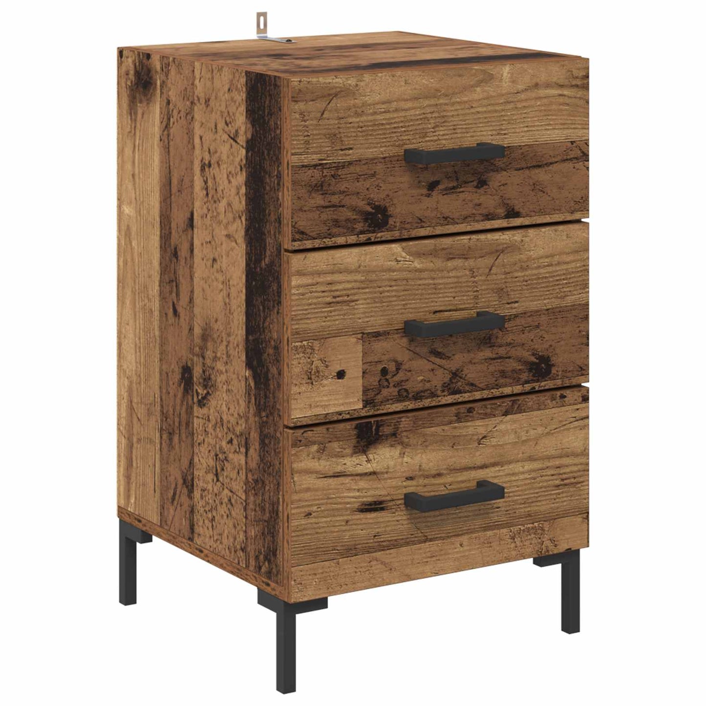Nattbordskap Gammelt tre 40 x 40 x 66 cm Konstruert tre