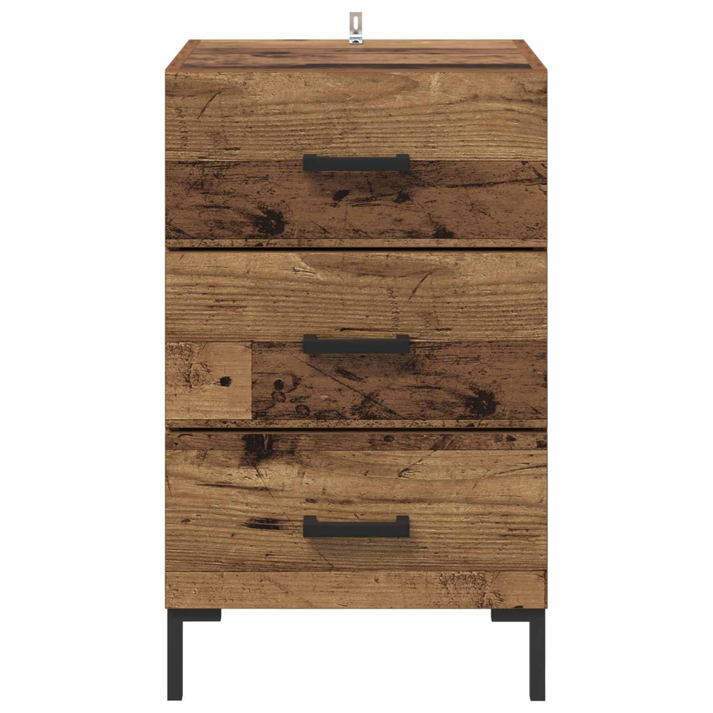 Nattbordskap Gammelt tre 40 x 40 x 66 cm Konstruert tre