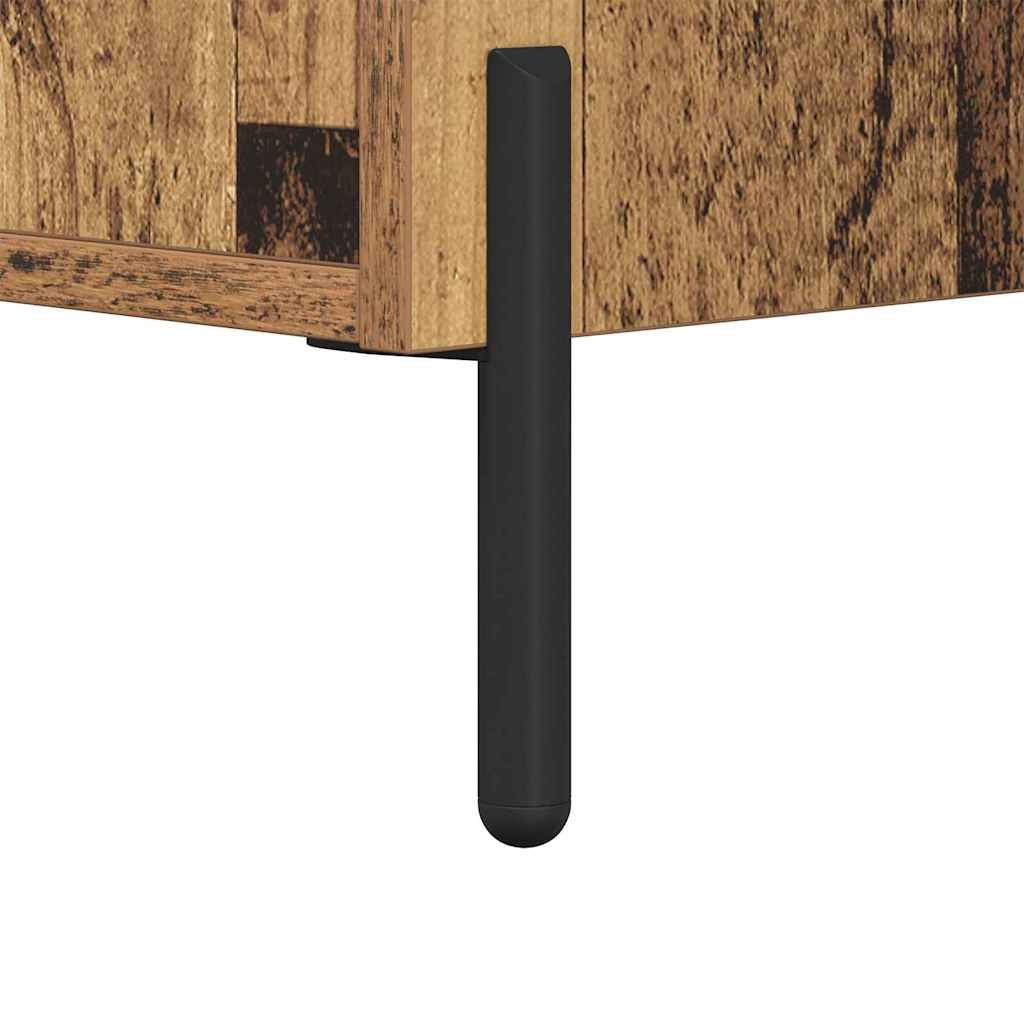 Nattbordskap Gammelt tre 40 x 40 x 66 cm Konstruert tre