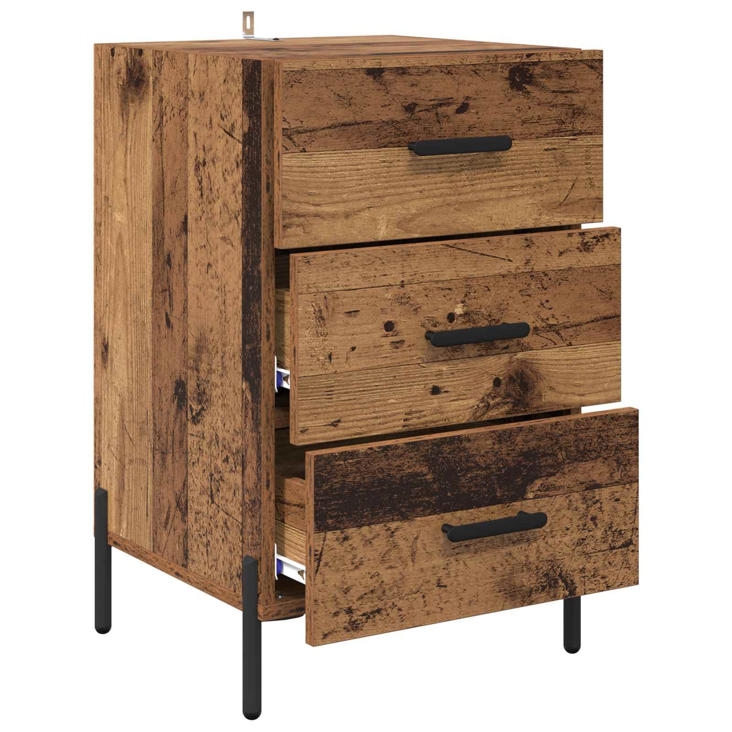 Nattbordskap Gammelt tre 40 x 40 x 66 cm Konstruert tre