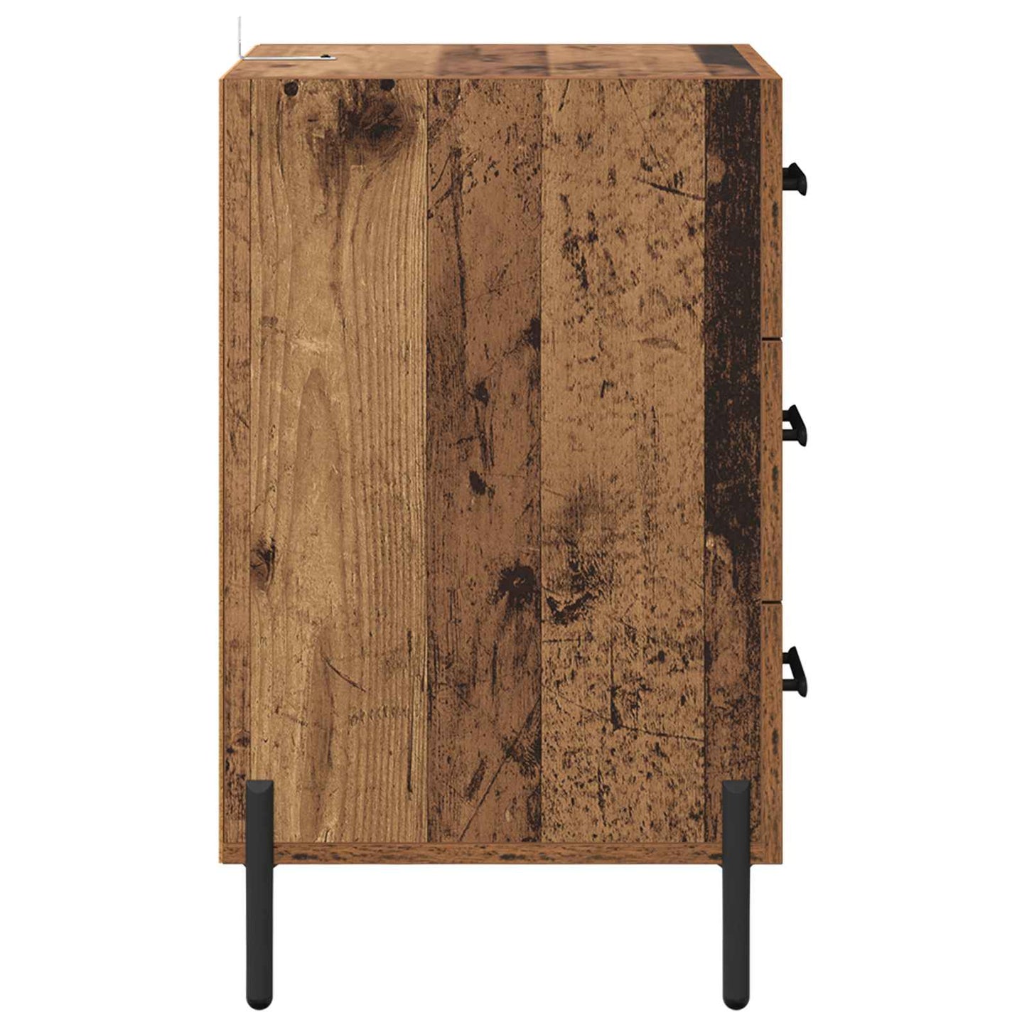 Nattbordskap Gammelt tre 40 x 40 x 66 cm Konstruert tre