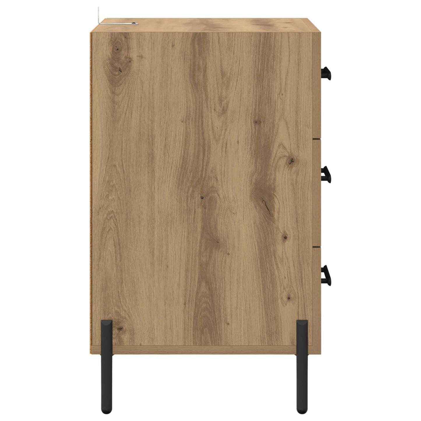 Nattbordskap Artisan Eik 40 x 40 x 66 cm Konstruert tre