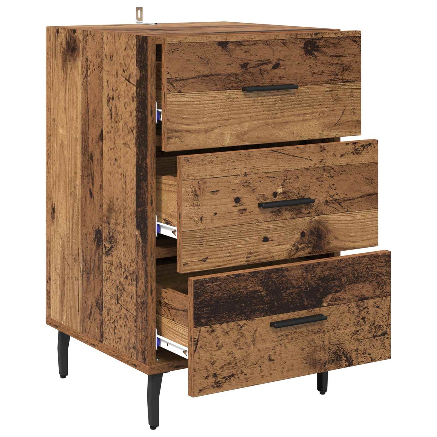 Nattbordskap Gammelt tre 40 x 40 x 66 cm Konstruert tre