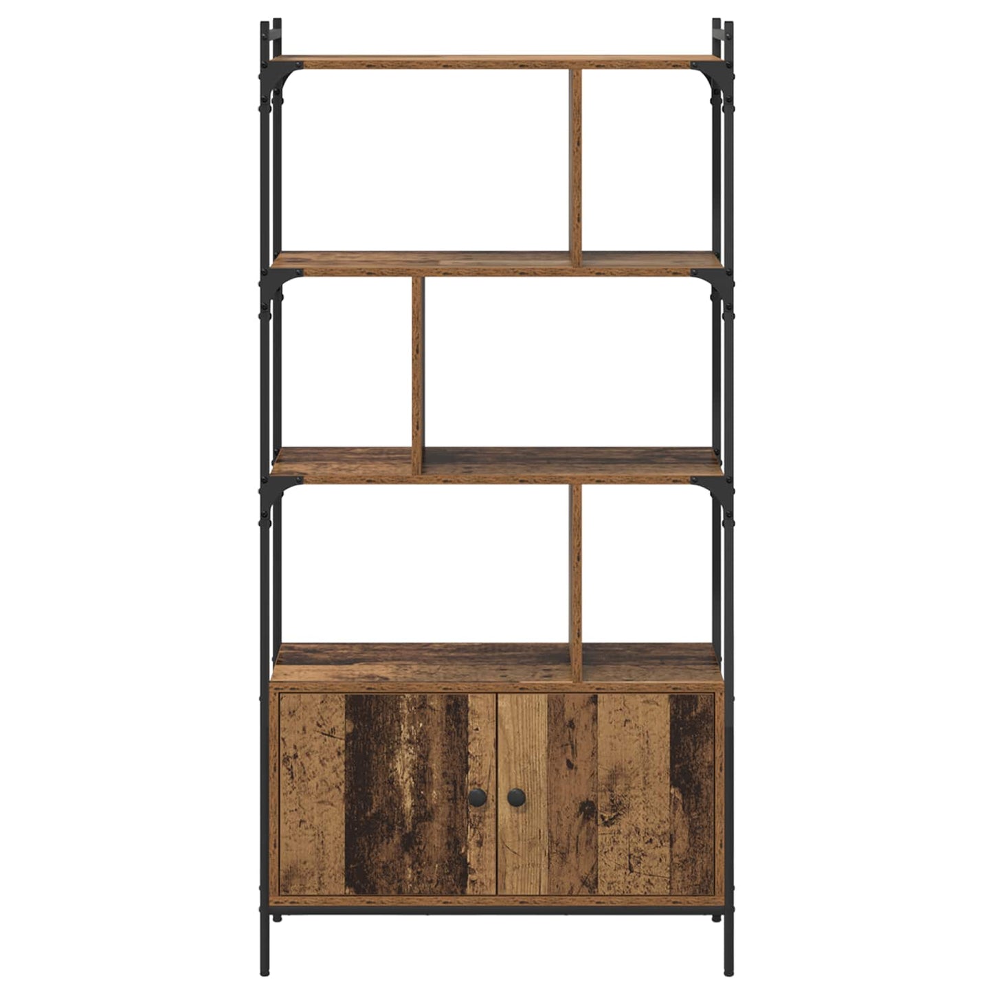 Bokhylle 76,5 x 30 x 154,5 cm Konstruert tre