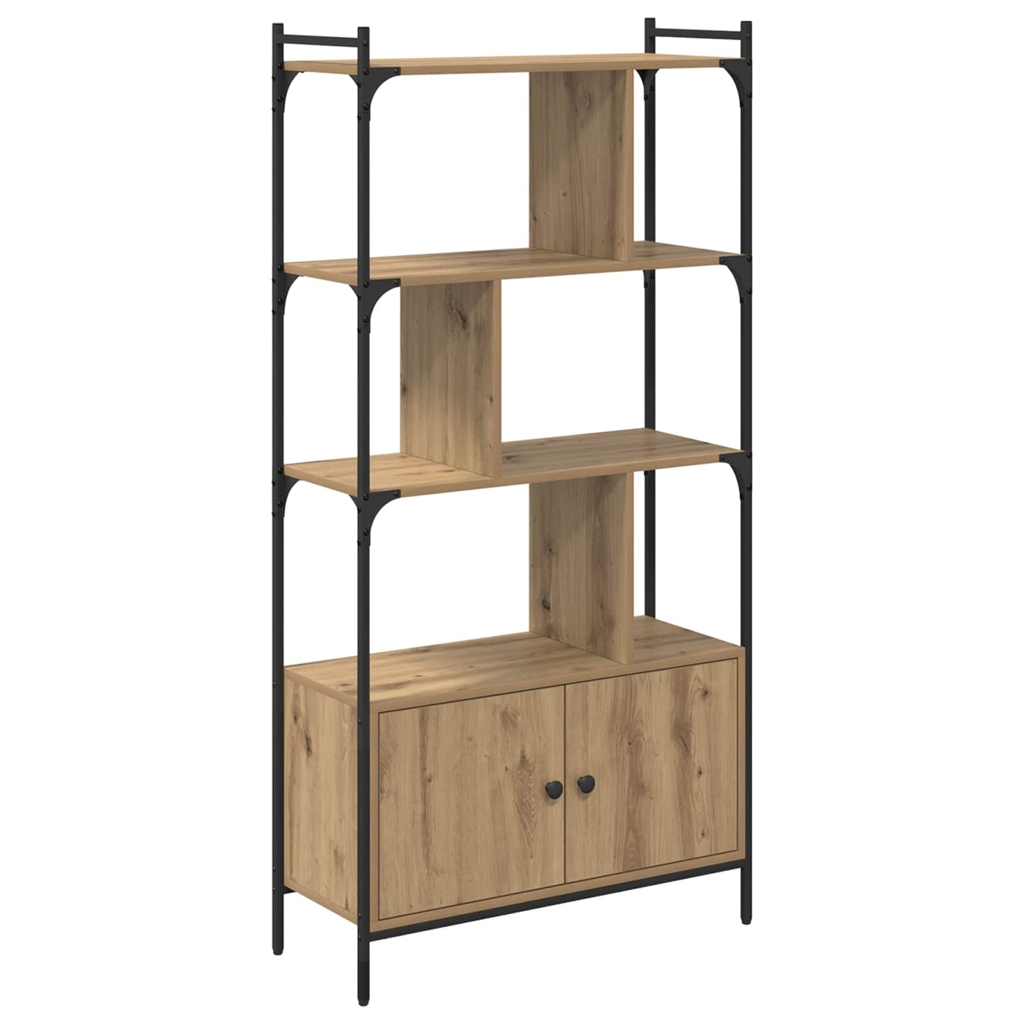 Bokhylle 76,5 x 30 x 154,5 cm Konstruert tre
