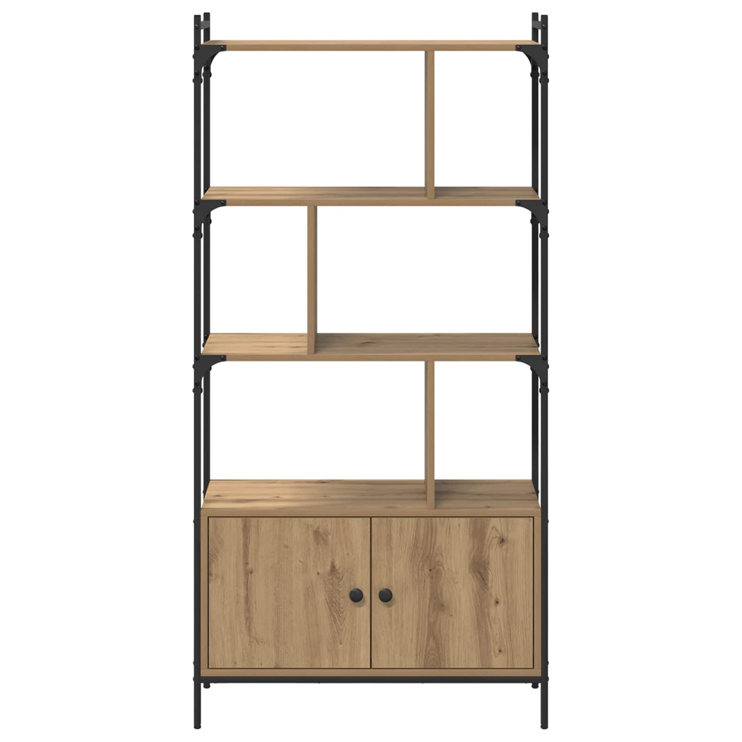 Bokhylle 76,5 x 30 x 154,5 cm Konstruert tre